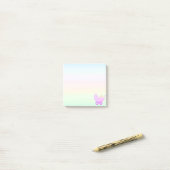 Post-it® Poussette pour bébé mignon (Sur un bureau)