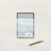 Post-it® Poussière Sur La Mer Méditerranée Et L'Île Chypre (Sur un bureau)