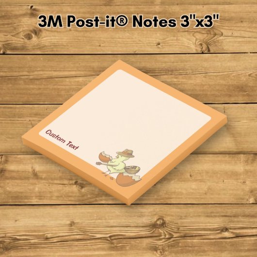 Post-it® Poussin de Pâques avec Bouzouki