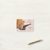 Post-it® Prairie Dog - drôle - Joyeux anniversaire (Sur un bureau)