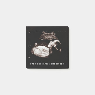 Post-it® Pregnancy Baby Sonogramme Ultrasound Photo
