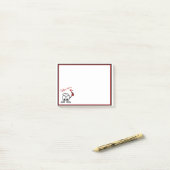 Post-it® Prenez note Music Enseignant Funny Stickman Poster (Sur un bureau)