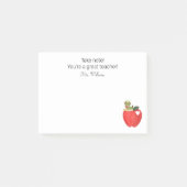 Post-it® Prenez note Votre grand professeur, Appréciation d (Devant)