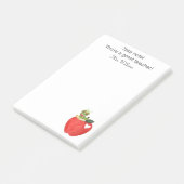 Post-it® Prenez note Votre grand professeur, Appréciation d (Incliné)