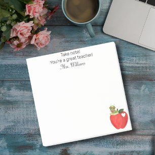 Post-it® Prenez note Vous êtes un excellent professeur,Reme