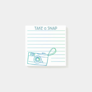 Post-it® PRENEZ UN SNAP Camera photo design