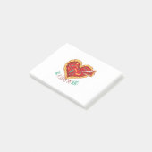 Post-it® Prenez une tranche de mon coeur de pizza (Incliné)