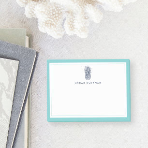 Post-it® Prép ananas Aqua & Navy personnalisé