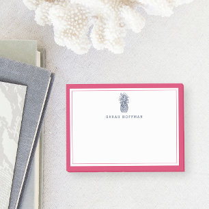 Post-it® Prép ananas Pink & Navy personnalisé
