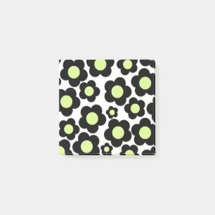 Post-it® Preppy Black Neon vert Hippie Motif