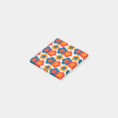 Post-it® Preppy Blue Orange Hippie Motif (Incliné)