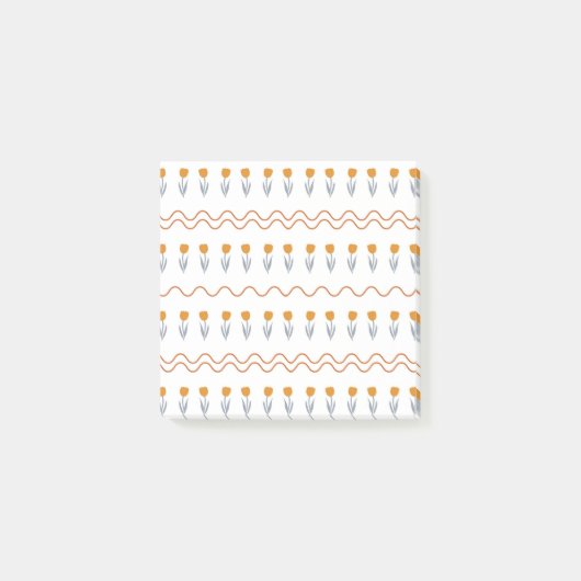 Post-it® Preppy Super Stripe Tulip Motif (Devant)