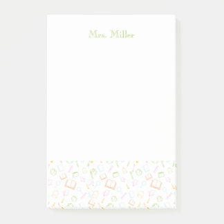 Post-it® Preppy Teacher Notes