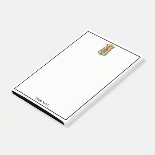 Post-it® Présentations de Noël enroulées empilées Noël (Incliné)