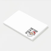 Post-it® Pretend I’m Santa - Funny Christmas Quote (Incliné)