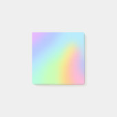 Post-it® Pretty Pastel Rainbow Blur Post-it Notes (Devant)