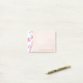 Post-it® Pretty Pink Floral Buds Branch (Sur un bureau)