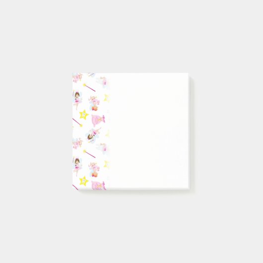 Post-it® Pretty Tooth Fairy Magic Mur White Teeth Yellow (Devant)