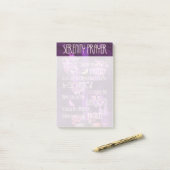 Post-it® Prière de sérénité (Sur un bureau)