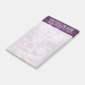 Post-it® Prière de sérénité (Incliné)