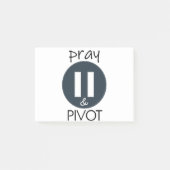Post-it® Priez Pause PIVOT (Devant)