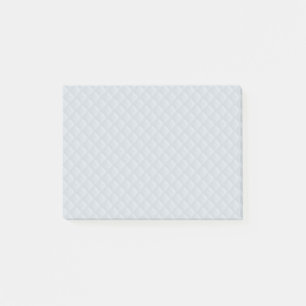 Post-it® Princesse Bleu-Carré Quilted de Bleu-Bébé de