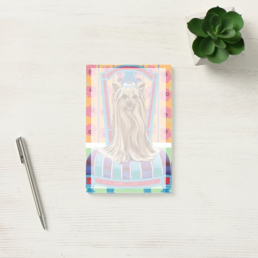 Post-it® Princesse de la Couronne Yorkie (Bureau)