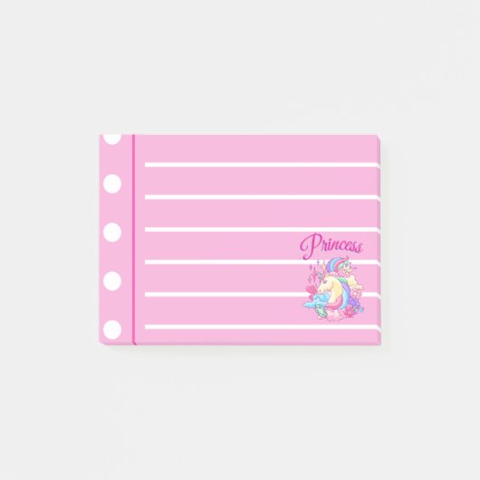Post-it® Princesse rose (Devant)