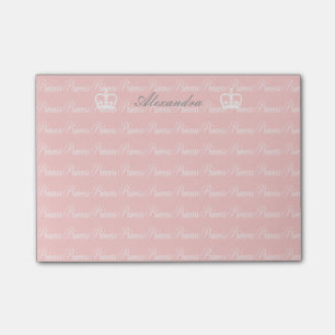 Post-it® Princesse Rose-n-Blanche Custom