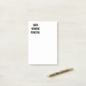 Post-it® Principal de travail dur (Sur un bureau)