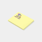 Post-it® Principale conception personnalisée Super Power (Incliné)