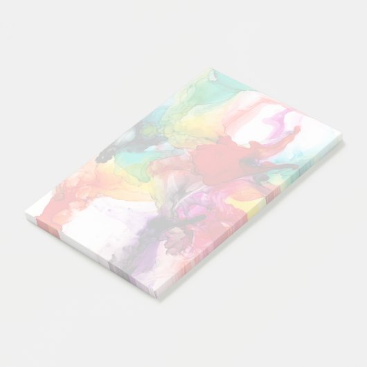 Post-it® Prisme de bijoux - Aquarelle (Incliné)