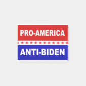 Post-it® Pro America Anti-Biden (Devant)