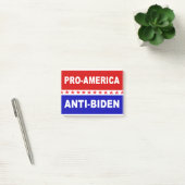 Post-it® Pro America Anti-Biden (Bureau)
