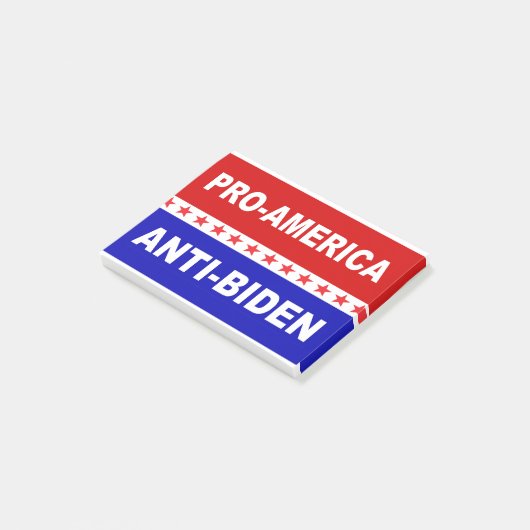 Post-it® Pro America Anti-Biden (Incliné)