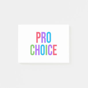 Post-it® Pro-Choice Roe contre Wade Feminist Women's Rights