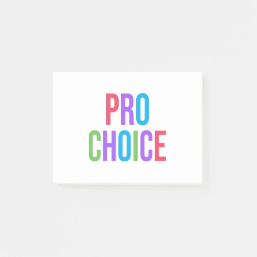 Post-it® Pro-Choice Roe contre Wade Feminist Women's Rights (Devant)