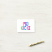 Post-it® Pro-Choice Roe contre Wade Feminist Women's Rights (Sur un bureau)