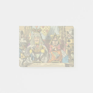Post-it® Procès d'Alice, le Valet de Cœur Vintage