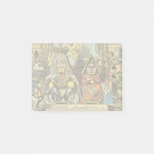 Post-it® Procès d'Alice, le Valet de Cœur Vintage (Devant)
