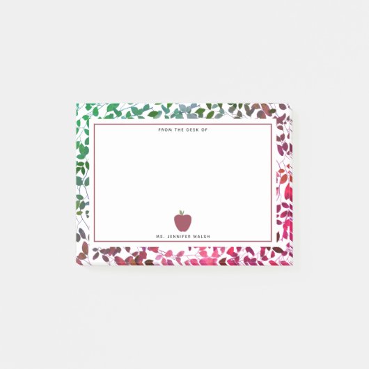 Post-it® Professeur botanique de Boho Apple (Devant)
