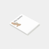 Post-it® Professeur de danse personnalisée Tan Character Ch (Incliné)