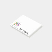 Post-it® Professeur de maternelle (Incliné)