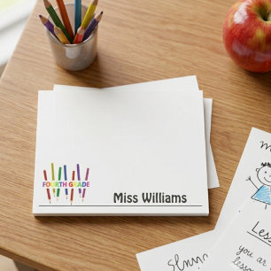 Post-it® Professeur de quatrième année