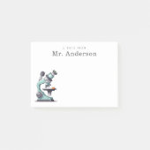 Post-it® Professeur de sciences Laboratoire de microscope (Devant)
