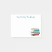 Post-it® Professeur et bibliothécaire de littérature person (Devant)