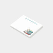 Post-it® Professeur et bibliothécaire de littérature person (Incliné)