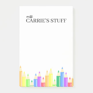 Post-it® Professeur mignon et personnalisé