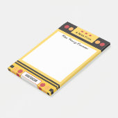 Post-it® Professeur personnalisé de bus scolaire (Incliné)
