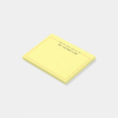 Post-it® Professeur Personnalisé Du Bureau De (Incliné)